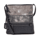 Sac bandoulière Rieker H1301-45 en gris avec finition métallisée, fermeture éclair et poche pour téléphone portable. Face avant.