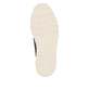 Blaue Rieker Herren Slipper 04550-14 mit einem Gummizug sowie der Extraweite H. Schuh Laufsohle.