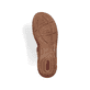 Grüne Rieker Damen Riemchensandalen V2862-52 mit einem Klettverschluss. Schuh Laufsohle.