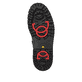 
Hellbraune Rieker Herren Schnürstiefel F8302-24 mit einer Flip-Grip Sohle mit Spikes. Schuh Laufsohle