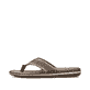 Graubraune Rieker Herren Zehentrenner 21095-42 mit der Komfortweite G. Schuh Außenseite.