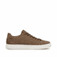 Braune Rieker Herren Sneaker Low U0701-22 aus Rauleder mit einer Schnürung. Schuh Innenseite.