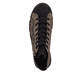 Baskets montantes Rieker marron femmes N5931-25 avec fermeture éclair. Chaussure vue de dessus.