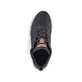 Schwarze Rieker Herren Sneaker High B6740-00 mit wasserabweisender TEX-Membran. Schuh Außenseite gespiegelt.