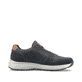 Blaugraue Rieker Herren Sneaker Low B7613-14 mit einer schockabsorbierenden Sohle. Schuh Innenseite