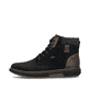
Marineblaue Rieker Herren Schnürstiefel B3343-15 mit Schnürung und Reißverschluss. Schuh Außenseite