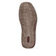 Beige Rieker Herren Schnürschuhe 03010-64 mit Reißverschluss sowie Extraweite H. Schuh Laufsohle.
