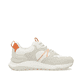 Weiße Rieker Damen Sneaker Low W2501-80 mit einer Schnürung. Schuh Innenseite.