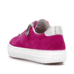 Rosane Rieker Damen Sneaker Low L59L1-31 mit einem Reißverschluss. Schuh von hinten.
