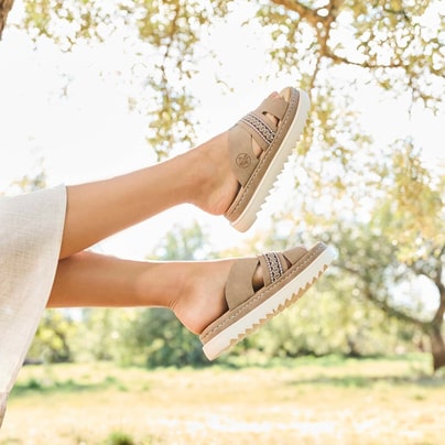 Rieker Damen Pantoletten