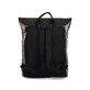 Rieker Rucksack H1391-62 in Beige mit stylischem Muster, mattem Finish, Magnetverschluss, Handy- und Laptopfach. Linksseitig.