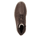 Kastanienbraune Rieker Herren Schnürstiefel 38434-26 mit einer robusten Profilsohle. Schuh Laufsohle