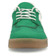 Weiße Rieker Damen Sneaker Low M5520-91 mit einer strapazierfähigen Sohle. Schuh Außenseite gespiegelt.