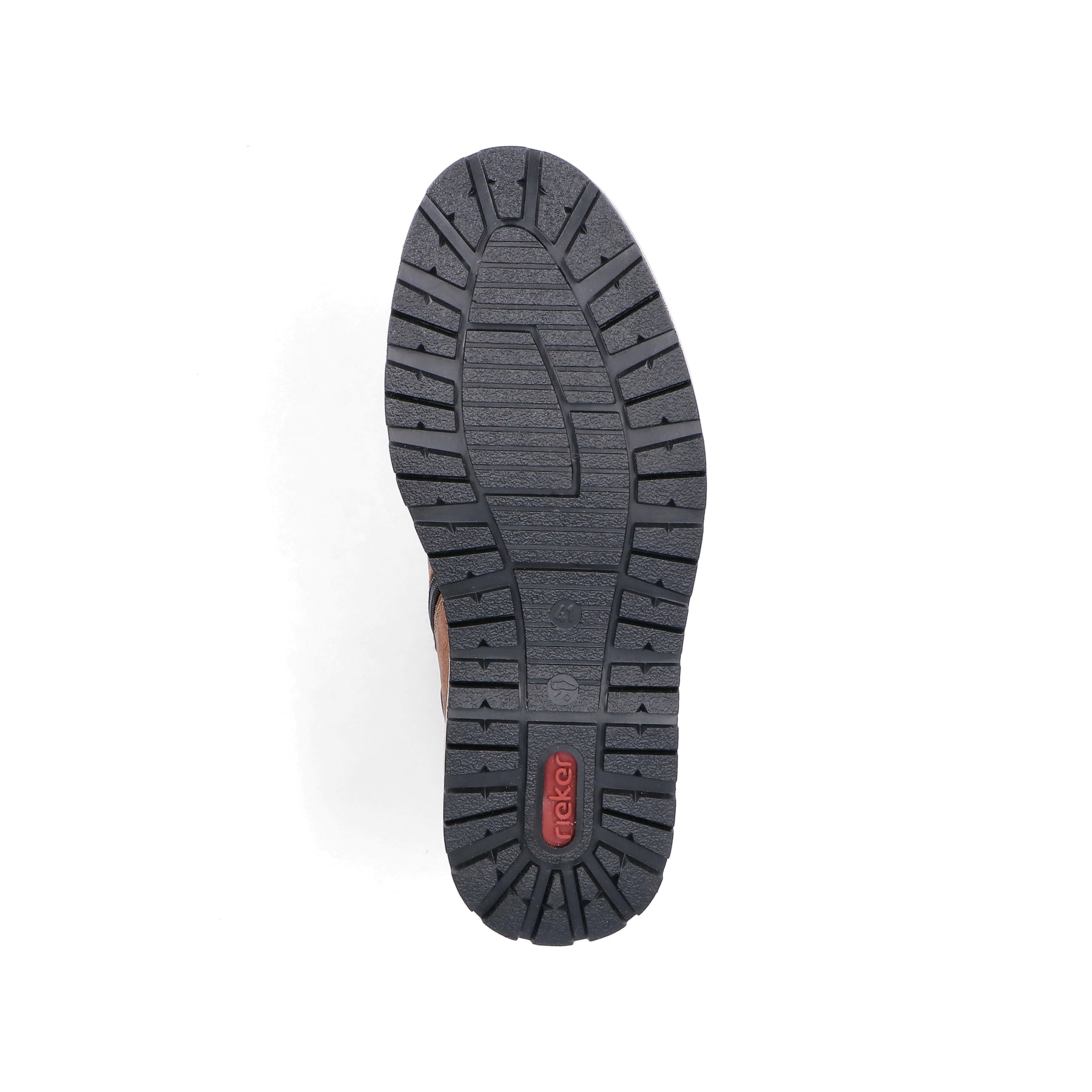 Braune Rieker Herren Schnürstiefel 38425-25 mit wasserabweisender TEX-Membran. Schuh Laufsohle.