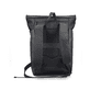 Sac à dos Rieker H5101-54 vert avec fermeture éclair, compartiment rembourré pour ordinateur portable et bretelles ajustable. Arrière.