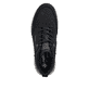 Schwarze Rieker Herren Sneaker High B5501-00 aus Rauleder. Schuh von oben.