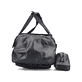 Sac de voyage Rieker H5202-00 noir avec fermeture éclair, bretelle amovible et poche intérieure amovible. Côté droit.