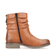 Karamellbraune Rieker Damen Kurzstiefel Z4180-22 mit einer schockabsorbierenden Sohle. Schuh Innenseite