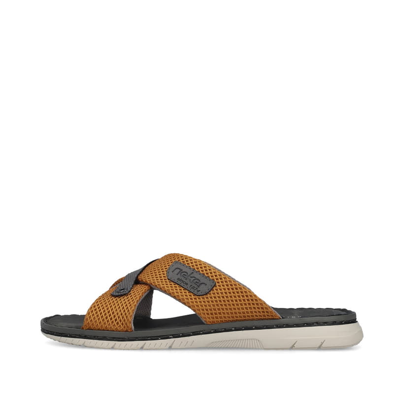 Rieker 21340 slippers voor heren, blauw, 41 EU