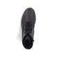 Schwarze Rieker Damen Biker Boots Z9447-00 mit wasserabweisender TEX-Membran. Schuh Laufsohle.