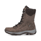 Braune Rieker Damen Schnürstiefel M9640-26 mit wasserabweisender TEX-Membran. Schuh Außenseite.