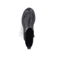 
Tiefschwarze Rieker Damen Chelsea Boots Z9181-00 mit einer robusten Profilsohle. Schuh von oben