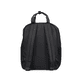 Rieker Rucksack H1648-00 in Schwarz mit Innenfach und Handyfach. Rückseite.