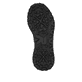 Schwarze Rieker Herren Sneaker Low U1303-00 mit Gummizug sowie flexibler Sohle. Schuh Laufsohle.