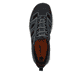 Blaue Rieker Herren Slipper 08078-14 mit Ready2GO Slip-in Feature sowie Gummizug. Schuh von oben.