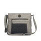 Sac Ã  main Rieker H1481-42 gris avec poche intérieure, fermeture éclair et poche pour téléphone portable. Face avant.