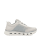 Mehrfarbige vegane Rieker Damen Sneaker Low M6006-90 mit einer Schnürung. Schuh Innenseite.