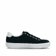 Baskets basses Rieker bleues pour femme L59L1-15 en cuir velours. Côté intérieur de la chaussure.