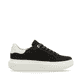 Weiße Rieker Damen Sneaker Low W1202-82 mit ultra leichter und flexibler Sohle. Schuh Außenseite gespiegelt.