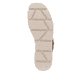 Beige Rieker Keilsandaletten W1550-60 mit ultra leichter und flexibler Sohle. Schuh Laufsohle.