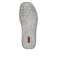 Blaue Rieker Herren Schnürschuhe 03030-14 mit Reißverschluss sowie Extraweite H. Schuh Laufsohle.