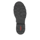 
Tiefschwarze Rieker Damen Kurzstiefel Z9172-00 mit einer robusten Profilsohle. Schuh seitlich schräg