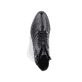 Graublaue Rieker Damen Chelsea Boots X9352-14 mit einer robusten Profilsohle. Schuh Innenseite