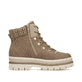 Beige Rieker Damen Schnürstiefel Y6210-64 mit wasserabweisender TEX-Membran. Schuh Innenseite.