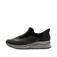 Mocassins Rieker marron pour femme N9553-25 avec option easy in facile. Côté extérieur de la chaussure.