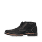 Schwarze Rieker Herren Schnürstiefel 35310-00 mit wasserabweisender TEX-Membran. Schuh Außenseite.