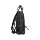 Rieker Rucksack H1648-00 in Schwarz mit Innenfach und Handyfach. Rechtsseitig.