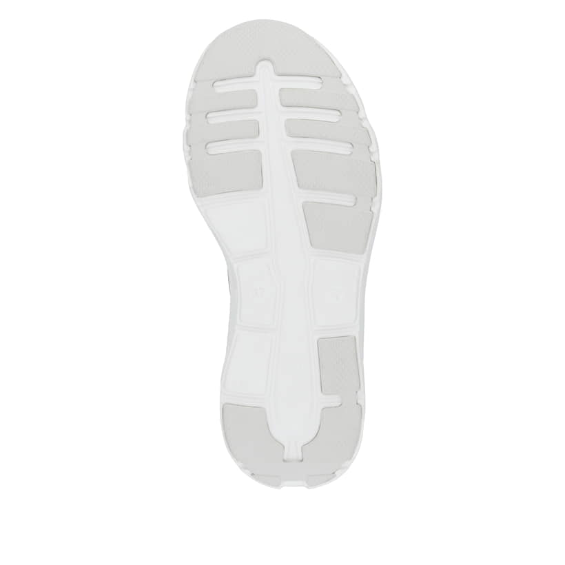 Beige Rieker Damen Sneaker Low W3500-60 mit Schnürung sowie ultraleichter Sohle. Schuh Laufsohle.