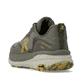 Grüne Rieker Sport Herren Sneaker Low U4500-54. Schuh von hinten.