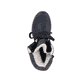 
Nachtschwarze Rieker Damen Schnürstiefel 78531-00 mit einer robusten Profilsohle. Schuh von oben