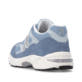 Blaue Rieker Sport Damen Sneaker Low W4201-10. Schuh von hinten.