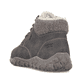 Dunkelbraune Rieker Herren Schnürstiefel 08130-25 mit dem Highflex-Feature. Schuh von hinten.