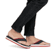 Blaue Rieker Herren Zehentrenner 20151-14 mit der Komfortweite G. Schuh am Fuß.