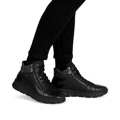 Rieker Femme Bottes à lacets