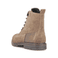 
Sandbraune Rieker Herren Schnürstiefel 13730-64 mit Schnürung und Reißverschluss. Schuh von hinten