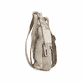 Rieker Damen Handtasche H1301-52 in Mintgrün-Feuerrot-Hellblau aus Kunstleder mit Reißverschluss. Handtasche getragen.